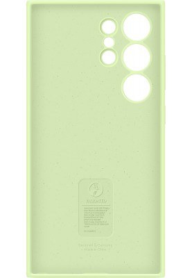 Samsung Чохол для Galaxy S24 Ultra (S928), Silicone Case, зелений світлий