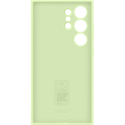 Samsung Чохол для Galaxy S24 Ultra (S928), Silicone Case, зелений світлий