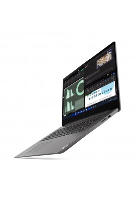 Lenovo Ноутбук V17-G4 17.3" FHD IPS AG, Intel i3-1315U, 16GB, F512GB, UMA, Win11P, сірий