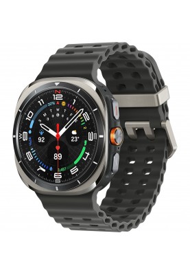 Samsung Смарт-годинник Galaxy Watch Ultra 47мм LTE (L705) 1.47", 480x480, sAMOLED, BT 5.3, NFC, 2/32ГБ, сріблястий титановий