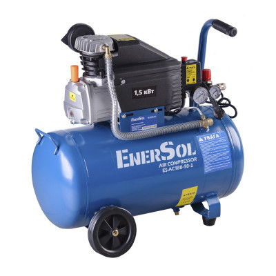 EnerSol Компресор повітряний EnerSol ES-AC180-501 1.5кВт, 50л, 180л/хв, 8бар, 29кг