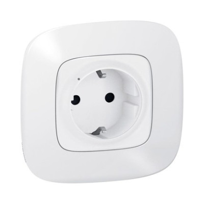 Legrand Набір упр. ел. приладами (smart-розетка + smart-вимикач) (Valena Allure with NETATMO)[Білий]