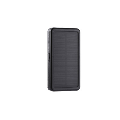 2E Портативний зарядний пристрій Power Bank Solar 20000mAh Black