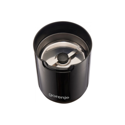 Gorenje Кофемолка роторна 150Вт, об'єм зерен-45г, пластик/метал, чорний
