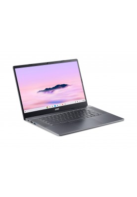 Acer Ноутбук Chromebook Plus CB515-2H 15" FHD IPS, Intel i5-1235U, 16GB, F512GB, UMA, ChromeOS, сірий