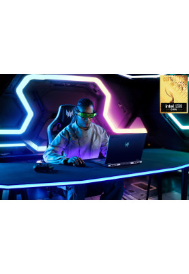 Acer Ноутбук Predator Helios Neo 16 PHN16-72 16" WUXGA IPS, Intel i7-14650HX, 16GB, F1TB, NVD4060-8, Lin, чорний