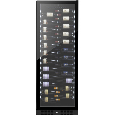 Philco Холодильник для вина, 177х59.5х68, холод.відд.-472л, зон - 1, бут-143, диспл, підсвітка, чорний