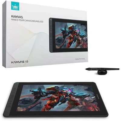 Huion Графічний монітор 13,3" Kamvas 13, USB-C, чорний Huion Графічний монітор 13,3" Kamvas 13, USB-C, чорний