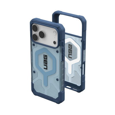UAG Чохол+ремінець UAG для iPhone 17 Pro Max, Pathfinder Clear MagSafe Bundle, Blues Lanyard