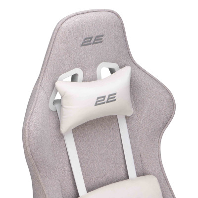 2E Gaming Крісло BUSHIDO II WE, тканина, 3D-Armrests, бежевий світлий