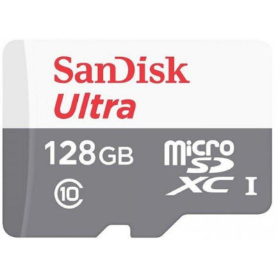SanDisk Карта пам'яті microSD 128GB C10 UHS-I R100MB/s Ultra