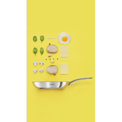 Tefal Сковорідка Intuition 28 cм, нержавіюча сталь