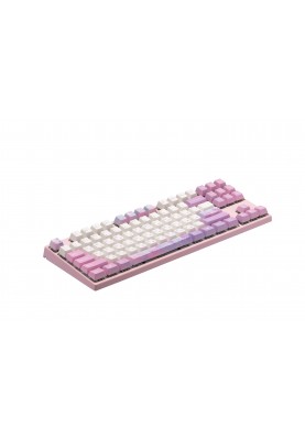 Varmilo Клавіатура механічна VEM87 Dreams On Board 87Key, EC V2 Rose, USB-A, EN/UKR, White Led, Рожевий