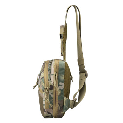 2E Tactical Сумка-слінг, швидке відкриття, 4 відсіки, камуфляж