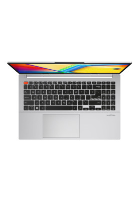 ASUS Ноутбук Vivobook S 15 K5504VA-MA383 15.6" 2.8K OLED, Intel i7-13700H, 16GB, F1TB, UMA, NoOS, Сріблястий