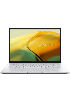 ASUS Ноутбук Zenbook 14 UX3402VA-KP783 14" WQXGA IPS, Intel i7-13700H, 16GB, F512GB, UMA, NoOS, Сріблястий
