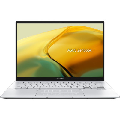ASUS Ноутбук Zenbook 14 UX3402VA-KP783 14" WQXGA IPS, Intel i7-13700H, 16GB, F512GB, UMA, NoOS, Сріблястий