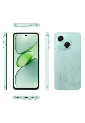 TECNO Смартфон Spark Go 1 (KL4) 6.67" 3/64ГБ, 2SIM, 5000мА • рік, Magic Skeen Green