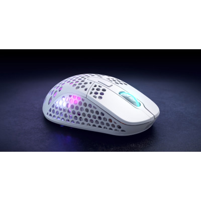 Cherry Xtrfy Миша M4, WL/USB-A, RGB, білий
