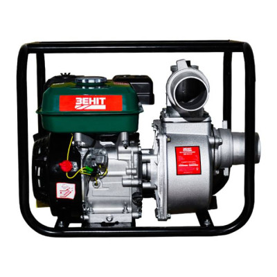 ZENIT Мотопомпа бензинова ЗМП-80 v2.0, 60м3/г (1000л/хв), 6.5к.с, 25кг