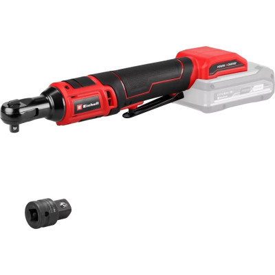 Einhell Гайковерт акумуляторний TE-RW 18/60 Li - Solo 18В 60Нм 260об.хв LED 3/8"-1/2" 0.82кг без АКБ і ЗП