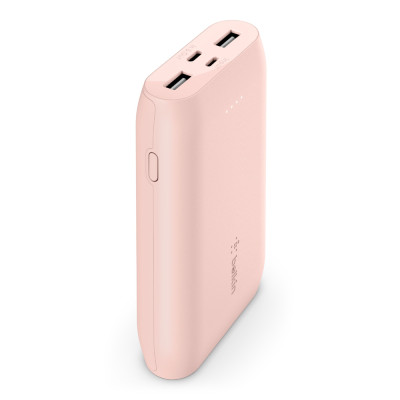 Belkin Портативний зарядний пристрій 10000mAh, 15W USB-C IN/OUT,MICROUSB IN,USB-A OUT rose gold