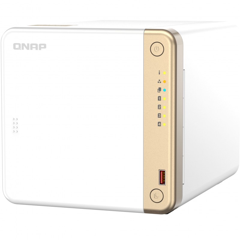 QNAP Мережеве сховище TS-462-4G (2.5GbE HDMI USB 3.2 Gen2)