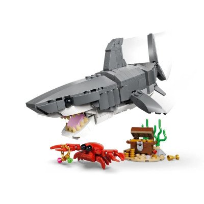 LEGO Конструктор LEGO Creator Люта акула зі скринею скарбів