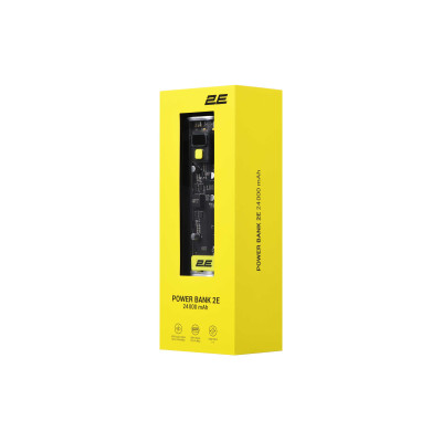 2E Універсальна літієва батарея Power Bank Сrystal 24000mAh 100W