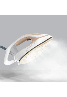 Tefal Праска-парогенератор Pro Express Eco, 2200Вт, 1800мл, паровий удар -550гр, постійна пара - 140гр, біло-золотий
