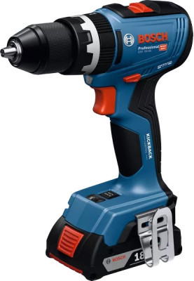 Bosch Шурупокрут-дриль акумуляторний GSB 18V-65 18В 31·65Нм 0-2100об·хв 1.12кг без АКБ та ЗП