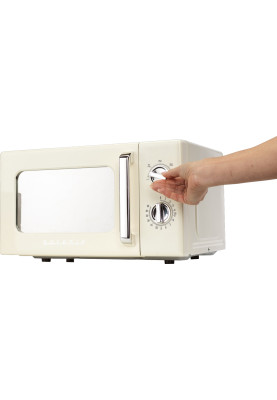 Gorenje Мікрохвільова піч Gorenje, 20л, хутро. керув., 700Вт, гриль, бежевий