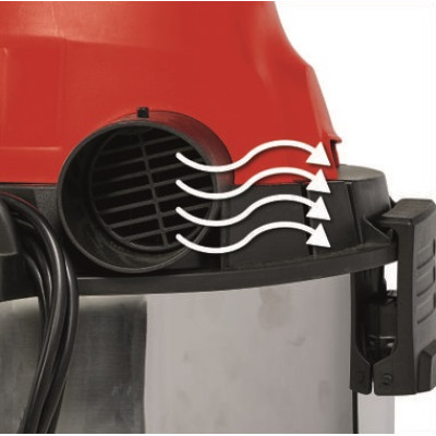 Einhell Пилосос професійний TС-VC 1930 SA Kit, 1500Вт, 190мБар, контейнер 30л, 5.3кг