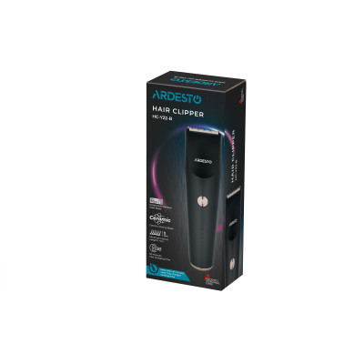 ARDESTO Машинка для стрижки HC-Y22-B/5 Вт/чорний/LED-індикація заряду