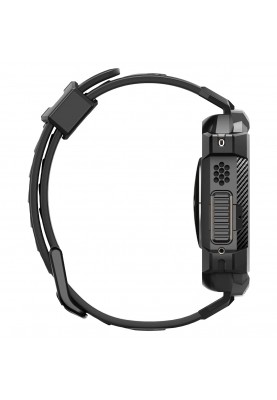Spigen Чохол та ремінець 2в1 для Apple Watch Ultra 49mm Rugged Armor Pro, Black