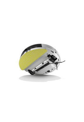 Karcher Робот-пилосос RCV 5, h=9.7см, вологе прибирання, конт пилок -0.330л, вода -0.240л, автон. робота до 120хв, білий