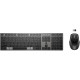 HP Комплект клавіатура та миша НР 720 Multi-Device Rechargeable, BT, EN/UK, чорний
