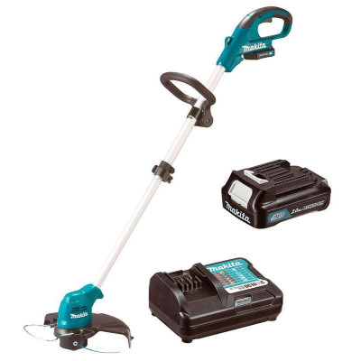Makita Тример садовий UR100DWAE акумуляторний CXT, 10.8 В 2х2ач, 230мм, 3 кг