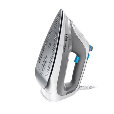 Braun Праска TexStyle 9, 3000Вт, 330мл, паровий удар -225гр, нерж. сталь, сірий