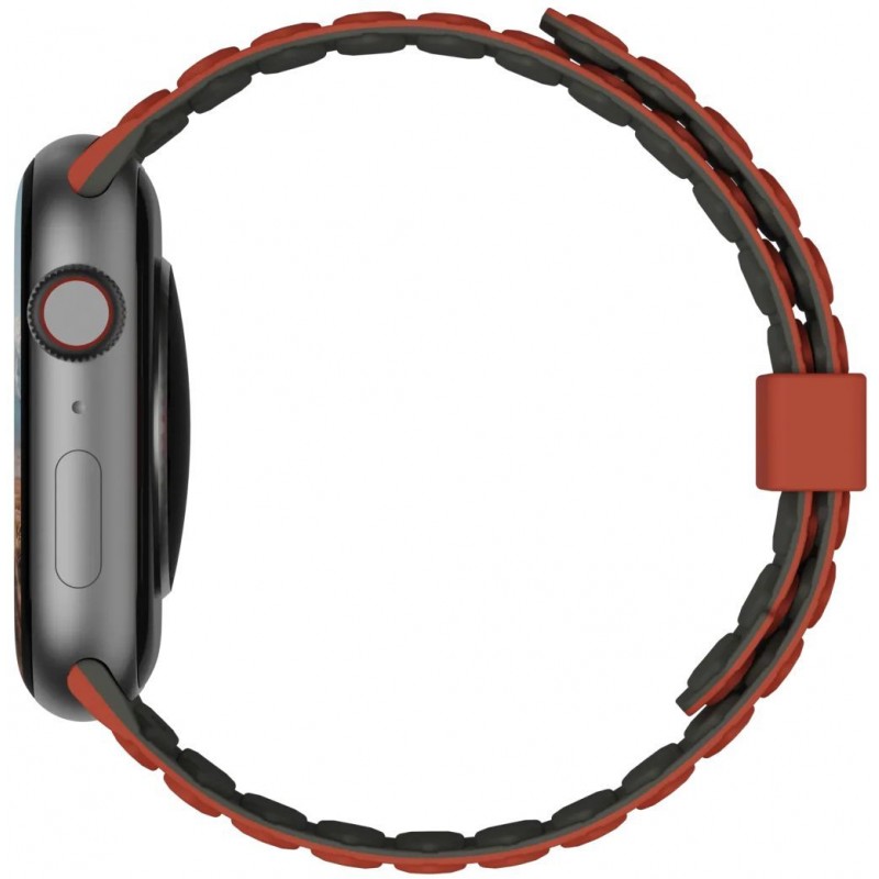 UAG Ремінець для Apple Watch Ultra 2/Ultra-49-45-44-42mm, Pathfinder, Olive/Rust