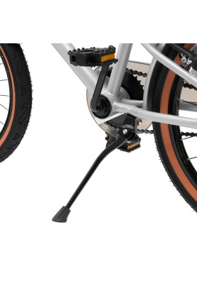 Miqilong Дитячий велосипед ST 20" срібний