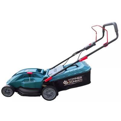 Könner & Söhnen Газонокосарка мережева KS 38LM16 1600Вт 38см 40л 25-75мм 13.2кг