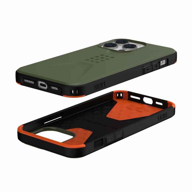 UAG Чохол для Apple iPhone 14 Pro Max Civilian, Olive