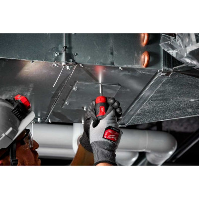 Milwaukee Викрутка , 8 насадок, руків'я двокомпонентне, PH1,PH2,PZ1,PZ2,T15,SL 0.6x4.5,SL 1.2x6.5мм