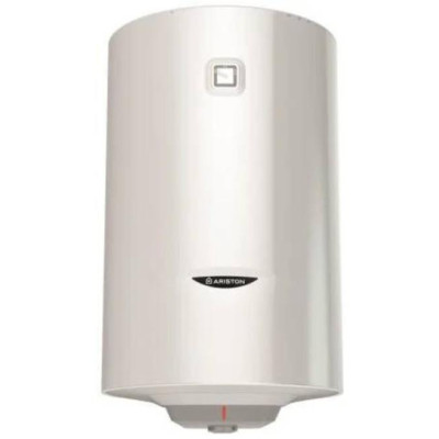 Ariston Водонагрівач електр. PRO1 R 80 V 1,8K PL EU круглий 80л, 1,8 кВт, хутро. кер-ння, С, Італія, білий