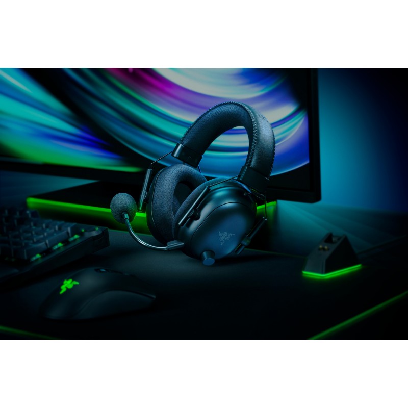 Razer Гарнітура ігрова BlackShark V2 Pro, 7.1, mini-jack/WL, 1.3м, чорний