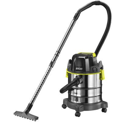 Ryobi Пилосос акумуляторний будівельний R18WDV-0 ONE + 18В, 18л (без АКБ та ЗП)