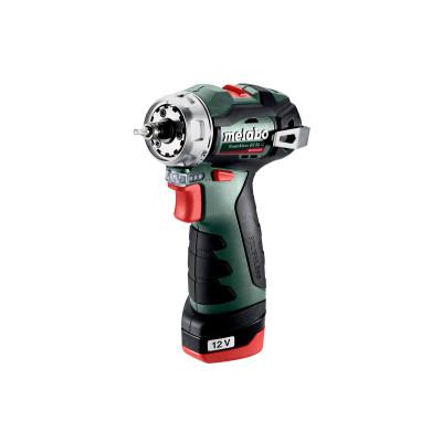 Metabo Шурпокрут-дриль POWERMAXX BS BL Q, акумуляторний, 2*12В, 2 Аг, кейс, 0.8кг