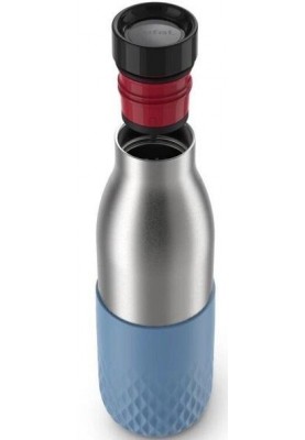 Tefal Термопляшка Bludrop soft touch, 500мл, нержавіюча сталь, синій