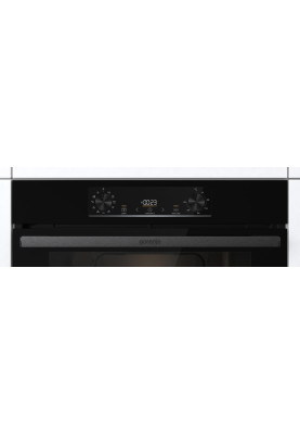 Gorenje Комплект (духовка електрична BO6735E05B + поверхня газова на склі GTW641EB), 743549, чорний